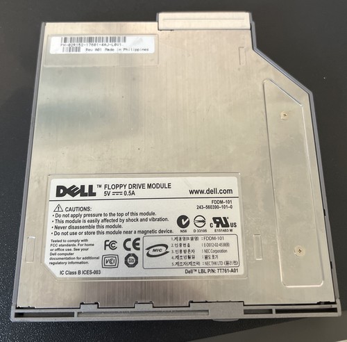 Dell floppy drive - drive, 7t761-a01
