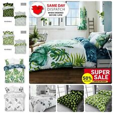 TROPICAL LEAF DUVET COVER SET