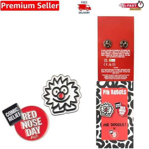 Doodle charity pin - pin, badges