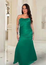 Satin Mermaid Bridesmaid Dress