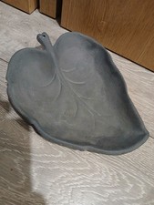 Cast Iron Grey Leaf Shape