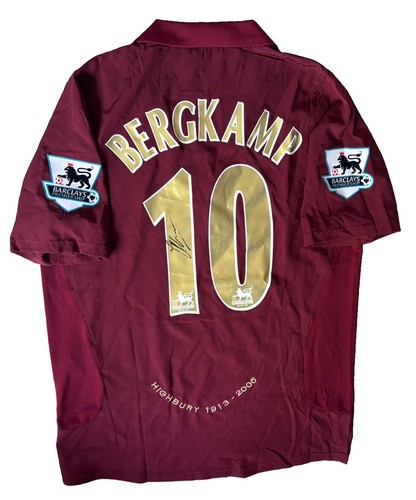 Dennis bergkamp rare hand - dennis,