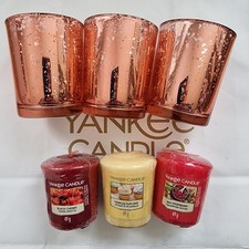 Yankee Candle 3 Votive Holders