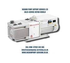 EDWARDS RV8 HIGH VACUUM PUMP-SERVICED-WARRANTY- £1580 Inc Vat Leybold Pfeiffer