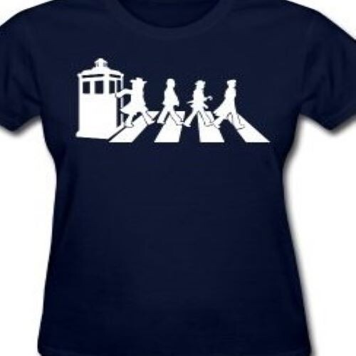 Abbey road tardis - road, t
