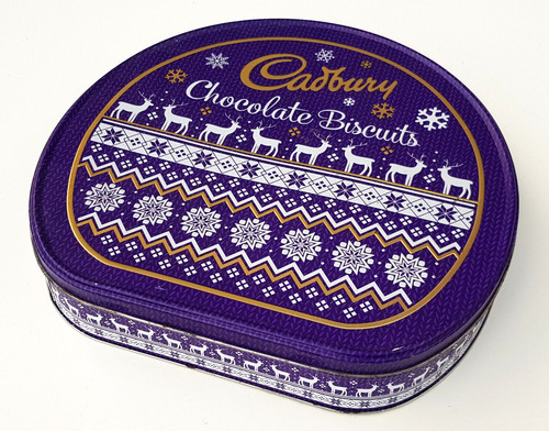 Cadbury chocolate biscuit tin - cadbury,