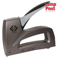 CK Tools T6228 Heavy Duty Cable Tacker Stapler for Telecom Data Cable 10mm