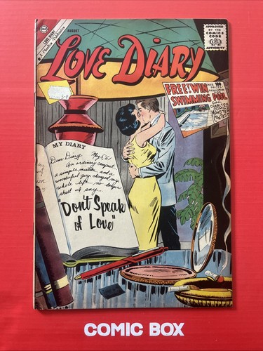 Charlton comics love diary - comics,