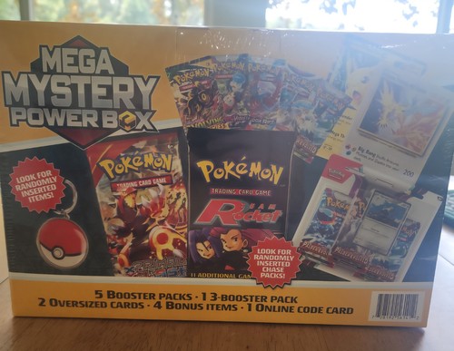 Mega mystery power box - power, pokemon