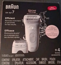 Braun Silk Epil 7 Epilator Wet