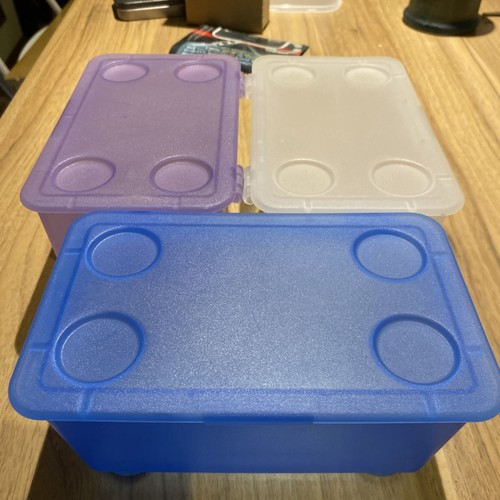 Ikea glis boxes with lid - x,
