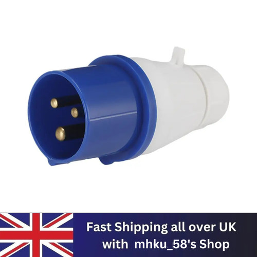 Amp 240v site trailing plug - 16,