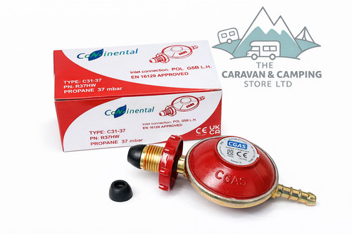 Propane gas regulator with - gas,