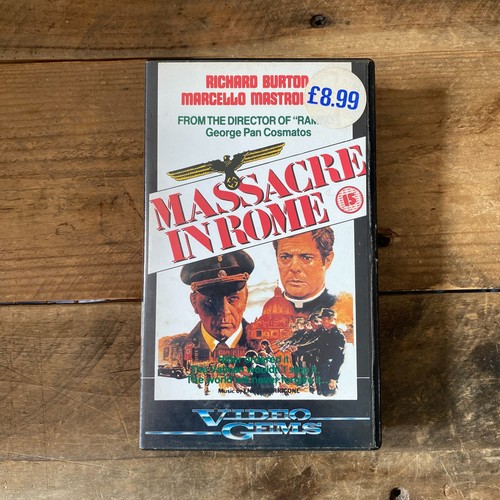Massacre rome vhs - in,