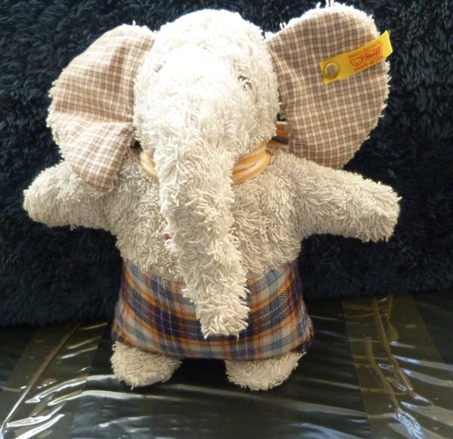Steiff elephant soft plush - elephant,