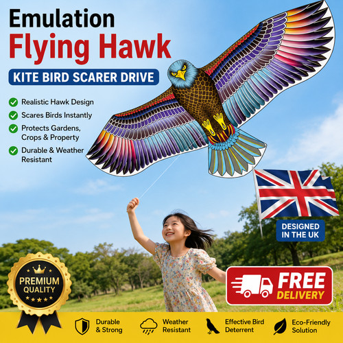 Emulation flying hawk kite - emulation,