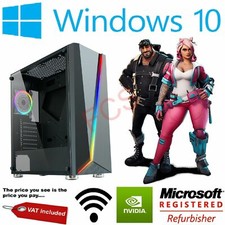 Gaming PC Ultra Fast i3 i5 i7