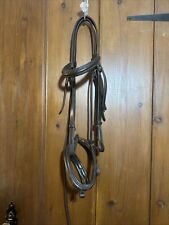 Whitaker Brown Full Size  Snaffle Bridle
