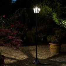 Solar Victorian Style LED Lamp