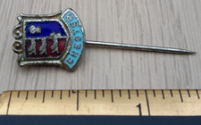 VINTAGE CHESTER ENAMEL TIE PIN