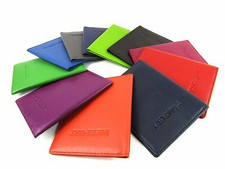  Premium Real Leather Passport Cover Holder Travel  Wallet Document Folder RFID