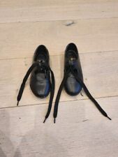 Tappers and Pointers Cuban Heel Tap Shoes; Fitted heel  Toe Taps Black  9.5 UK