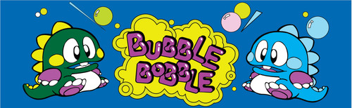 Bubble bobble arcade - arcade, marquee