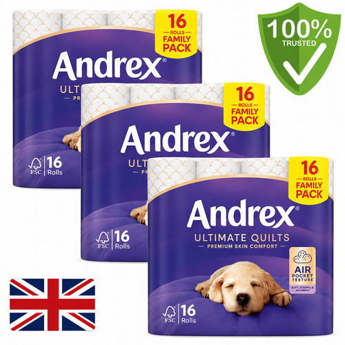 Andrex toilet rolls supreme - andrex,