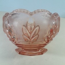 Art Deco German Pink Glass
