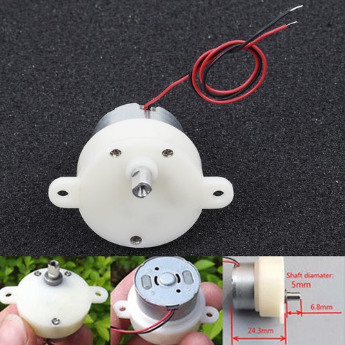 Small gear motor for - dc, 3-9v
