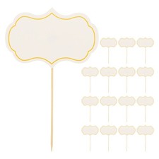 16PCS Cheese Markers Blank