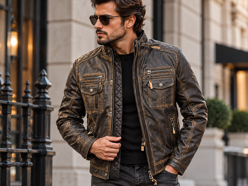 Men distressed brown - men’s,