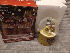 Winter Wonderland Musical Snowman Globe