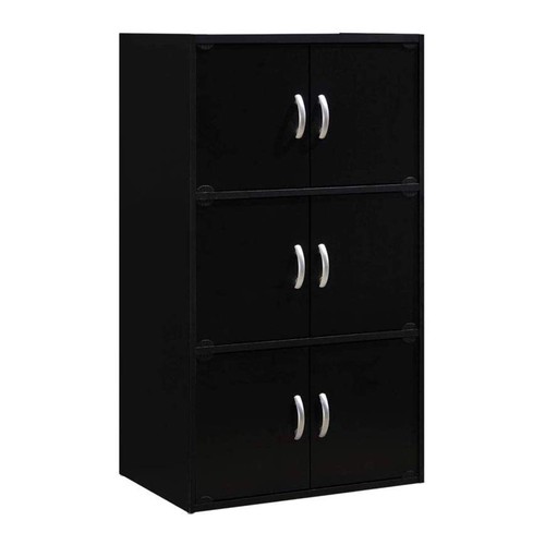 Hodedah home door shelves - 6-door, 3-shelves