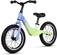 14" Kids Balance Bike for 3,4,5,6 Year Old Boys and Girls, Lightweight Bicycle