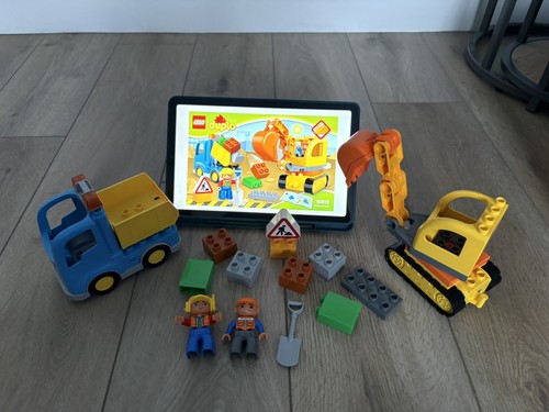 Lego duplo truck tracked - lego,