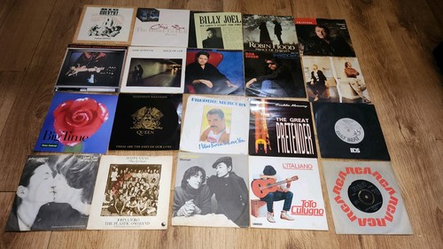 Job lot vinyl singles - 20,