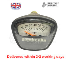 Lambretta GP 70 MPH Speedo