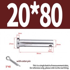 Clevis 16MM 20MM Pin 304