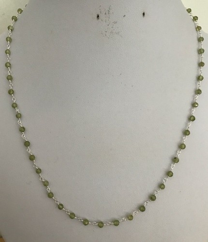 Natural peridot gem silver - peridot,