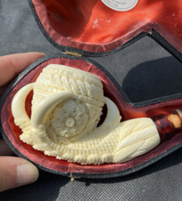 Vintage Tekin Carved Block