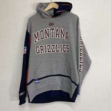 Denver Broncos Hoodie XL Custom 1/1 Reworked Upcycled Montana Grizzlies