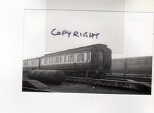 Rail Photo Coach M932M Derby works carriage sidings LMS MR