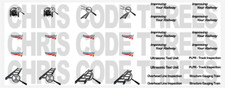Code adhesive vinyl - adhesive, n
