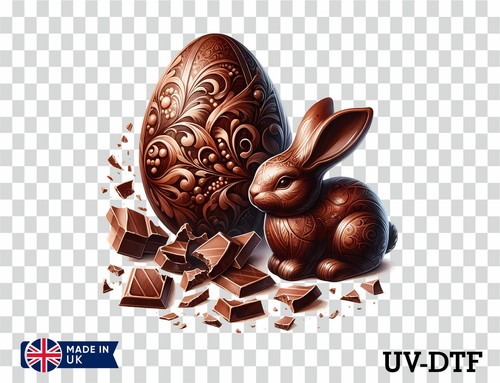 Easter egg with rabbit - easter,