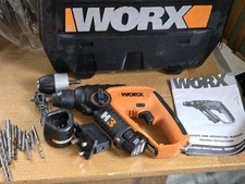 Worx Wx382.1 Hammer 12V Charging Hammer Impact Drill Tools Cordless SDS + Normal