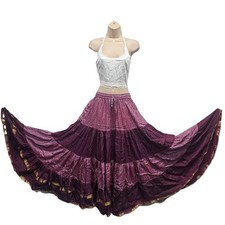 Silk Blend Sari 6/7 Yard Skirt