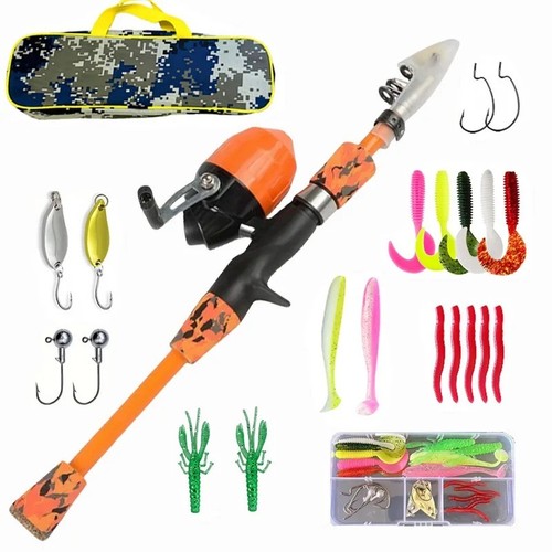 Kids fishing rod and reel - kids,