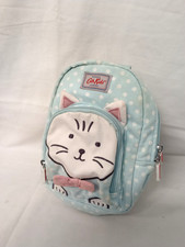 Cath Kidston, Cath Kids light blue mini Children's Cat Backpack