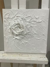 Plaster Canvas Wall Art